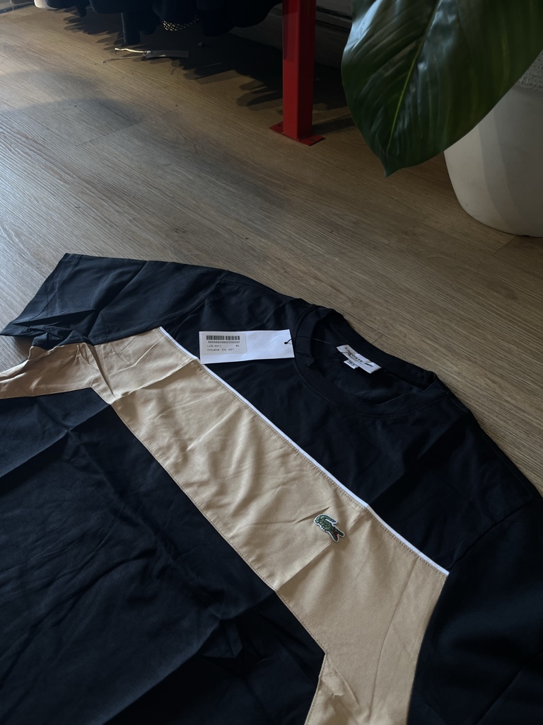Lacoste camiseta black