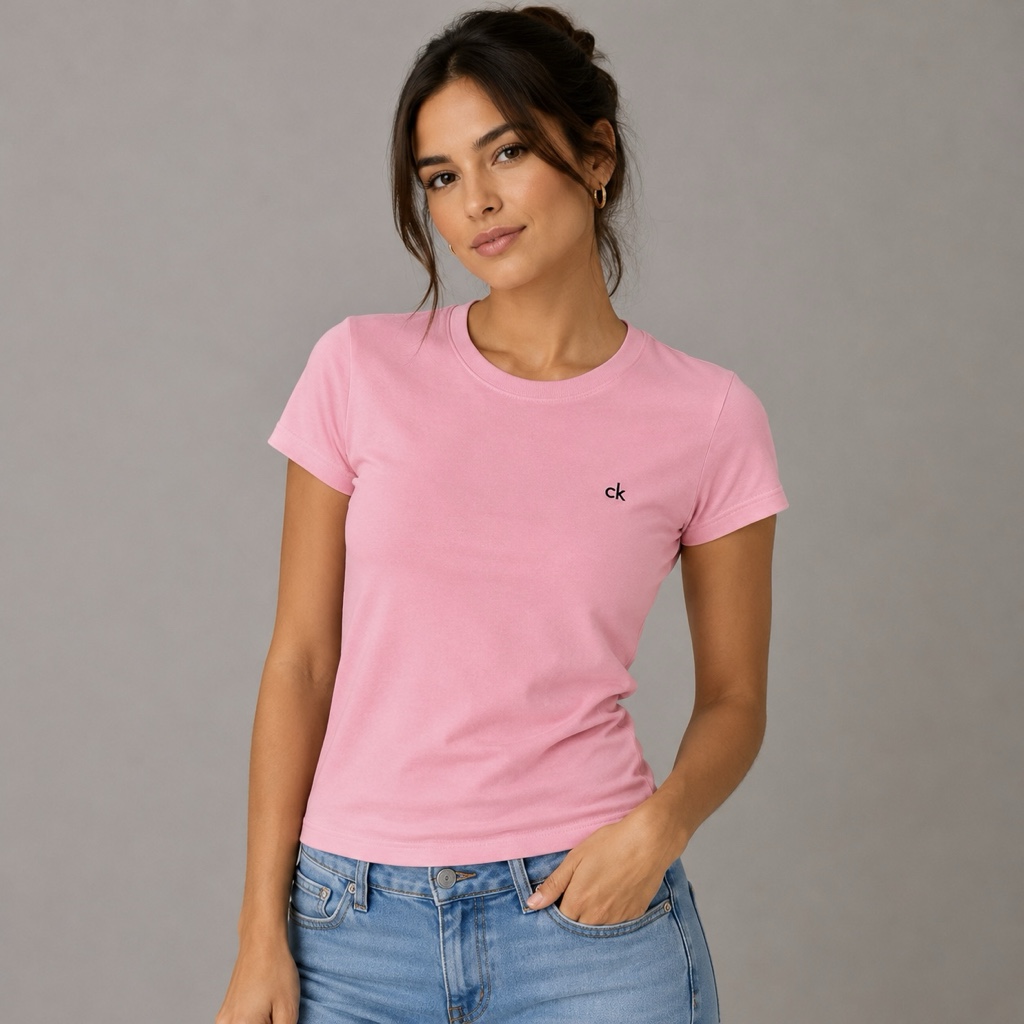 Playera Dama Rosa Ck