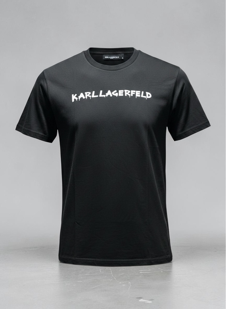 Playera Karl Lagerfeld negra