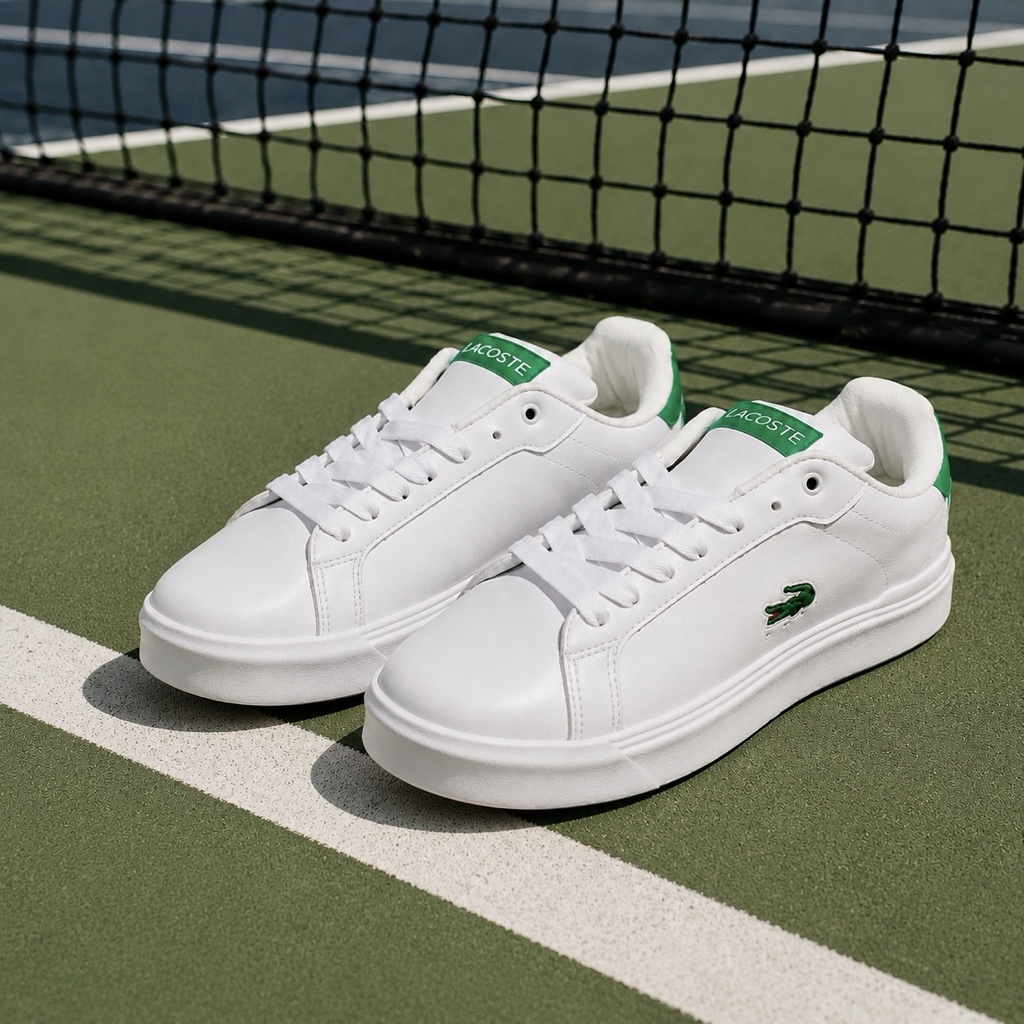 Lacoste Blanco/Verde