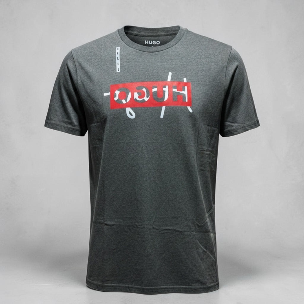 Playera HUGO gris
