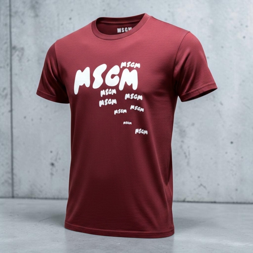 Playera MSGM vino