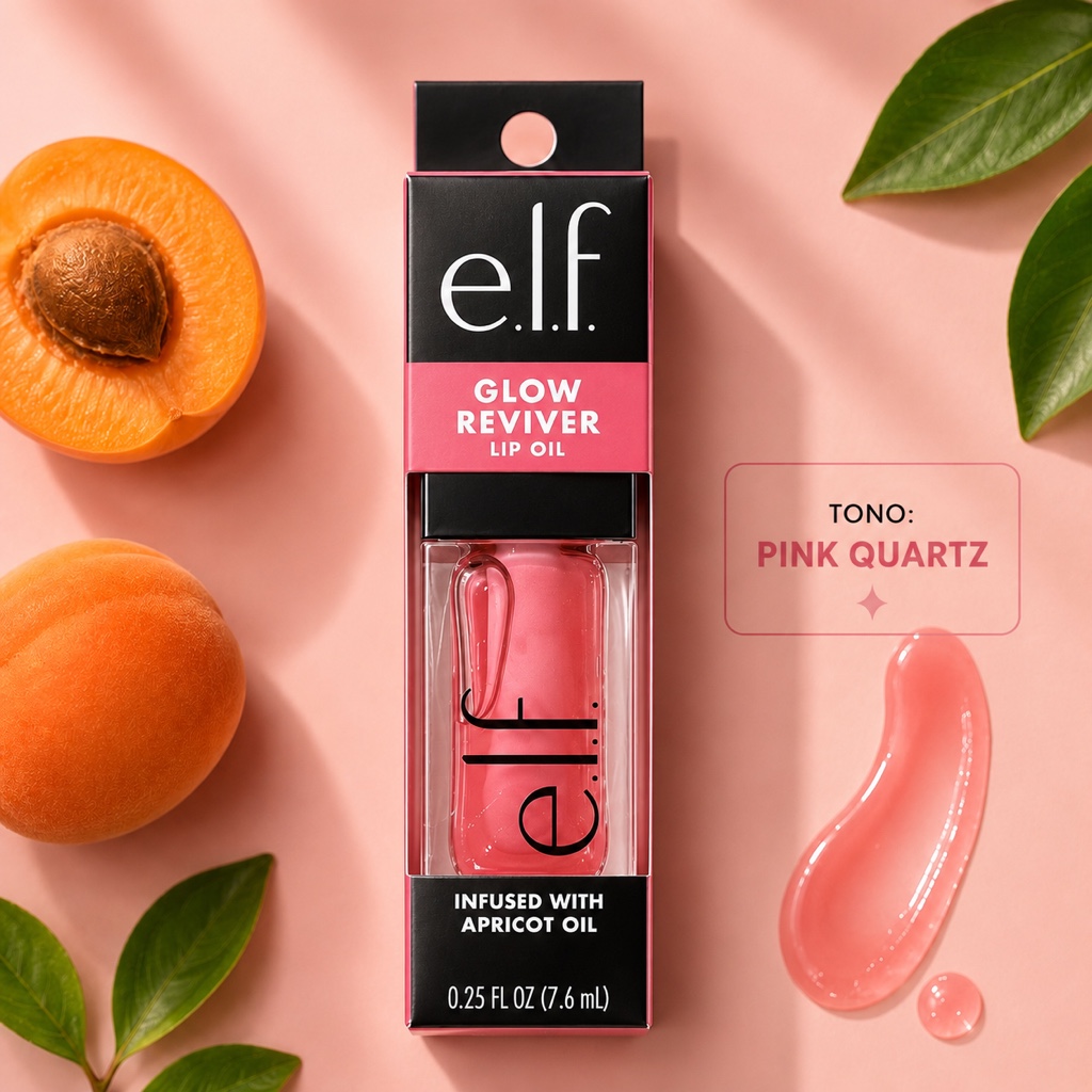 e.l.f. Glow Reviver Lip Oil Pink Quartz