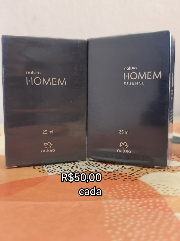 Natura Homem Essence 25ml  ou  Natura homem 25ml