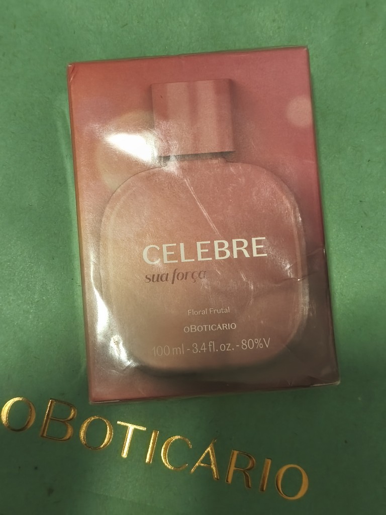 Perfume O Boticario Celebre Sua Força Floral Frutal 100 ml