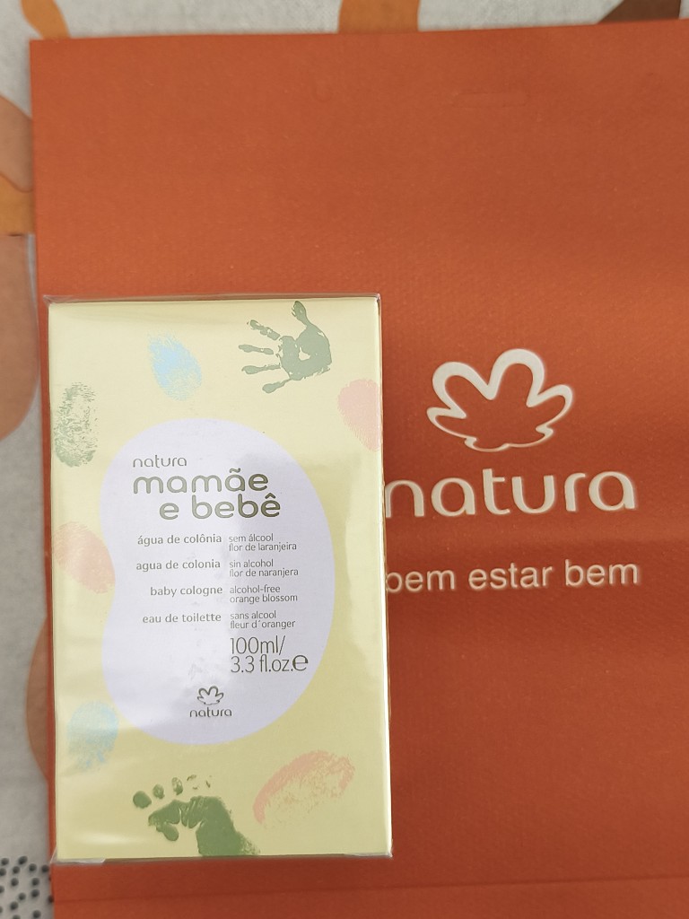 Natura Mamãe e Bebê agua de colonia 100ml