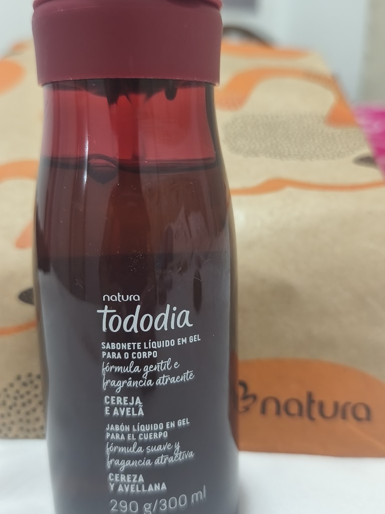 Natura Tododia sabonete Líquido en Gel Cereza e Avelã 300 ml