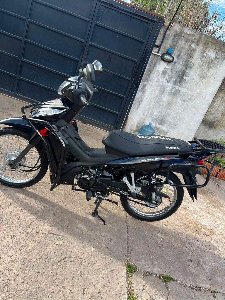 Porta alforjas honda wave