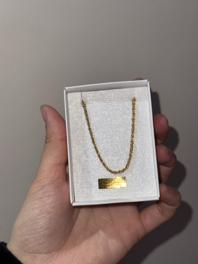 Pulsera toubillon enchapada en oro