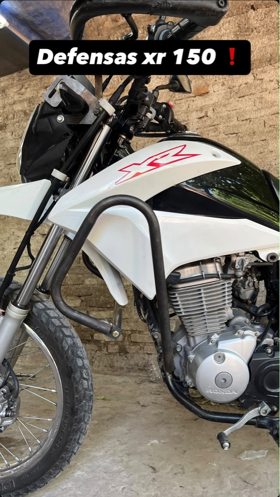 Defensas XR 150 negras