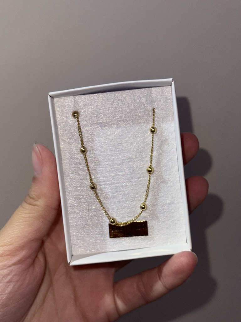 Pulsera figaro perlas