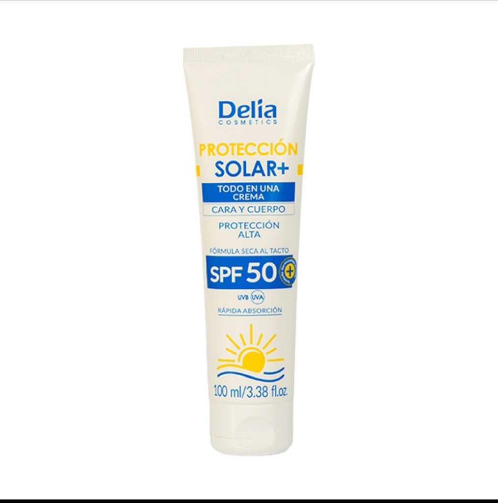 Delia Protector Solar SPF 50 crema