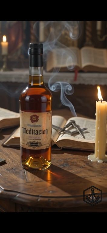 Licor fino de Conhaque casa real - MEDITACION  /1lt