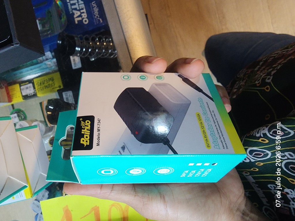 adaptador 12v 2a
