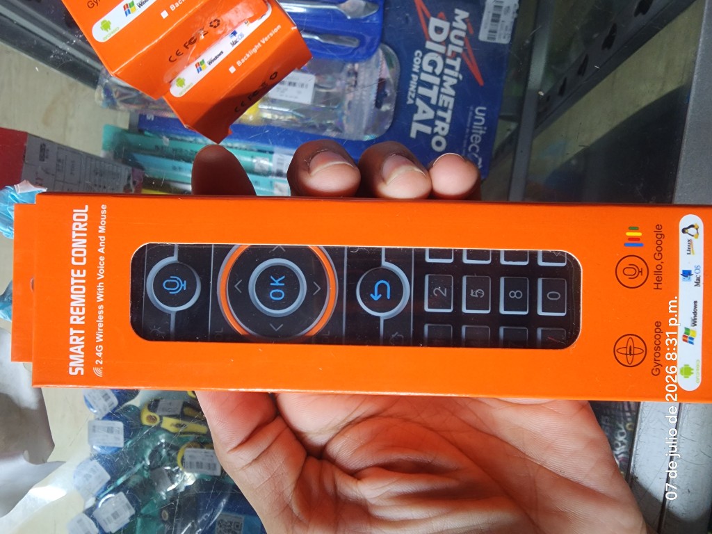 Smart Remote Control negro