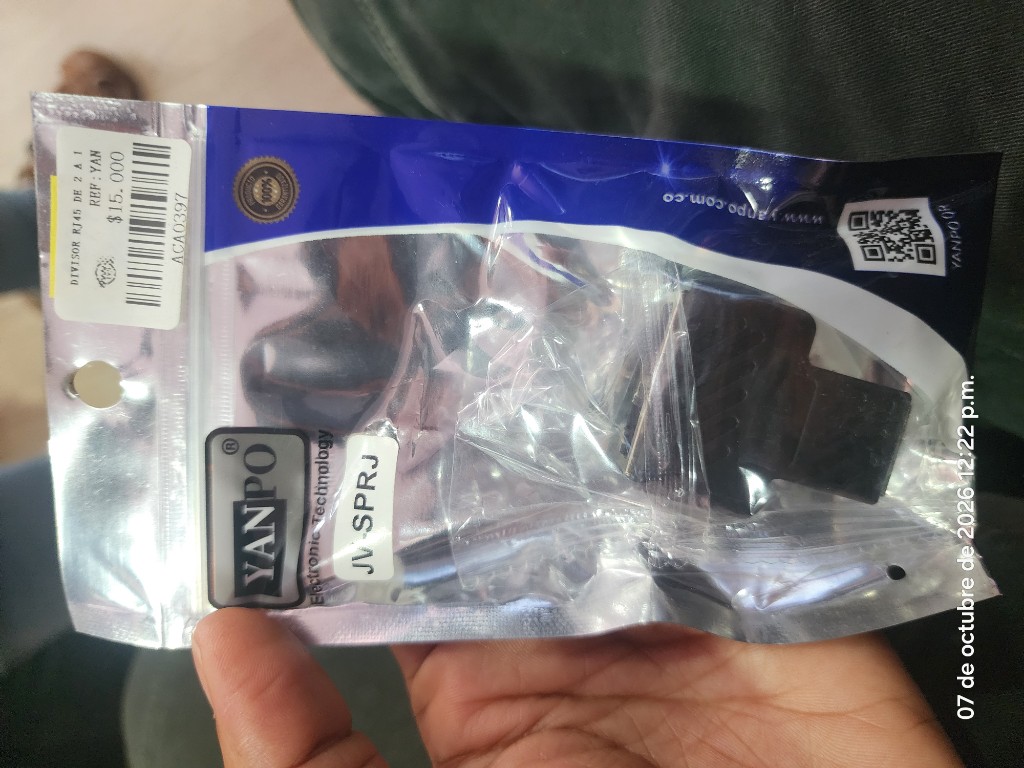 DIVISOR RJ45 DE 2 A 1