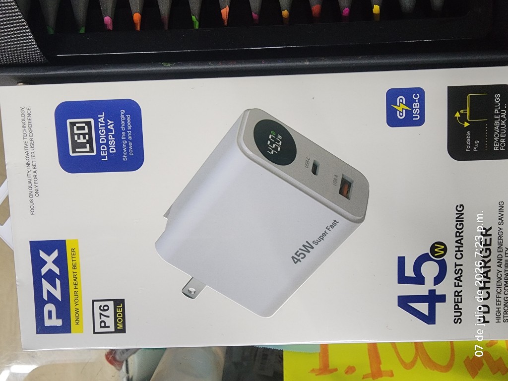 PZX cargador 45W