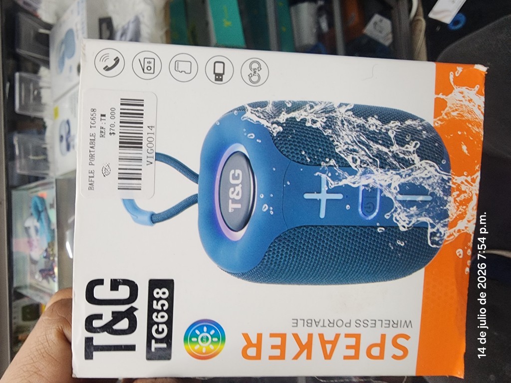 T&G TG658 parlante azul