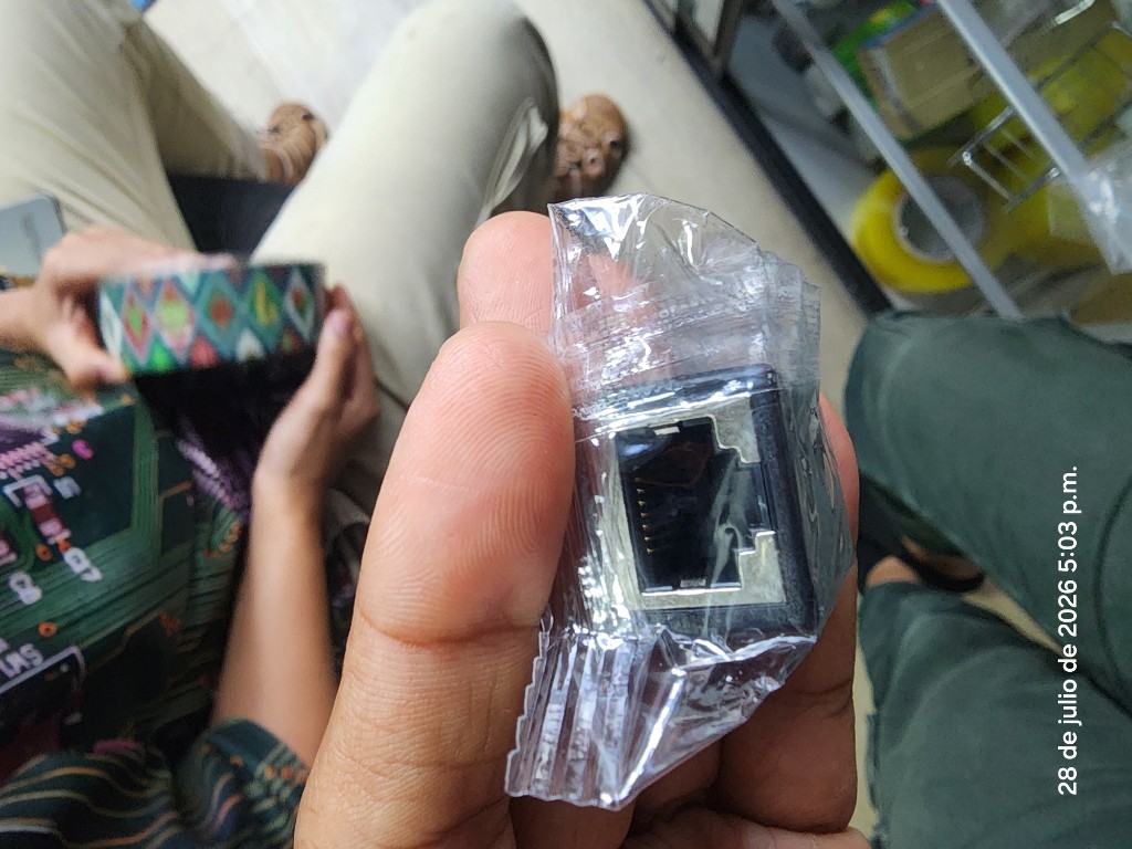 Union RJ45 negro