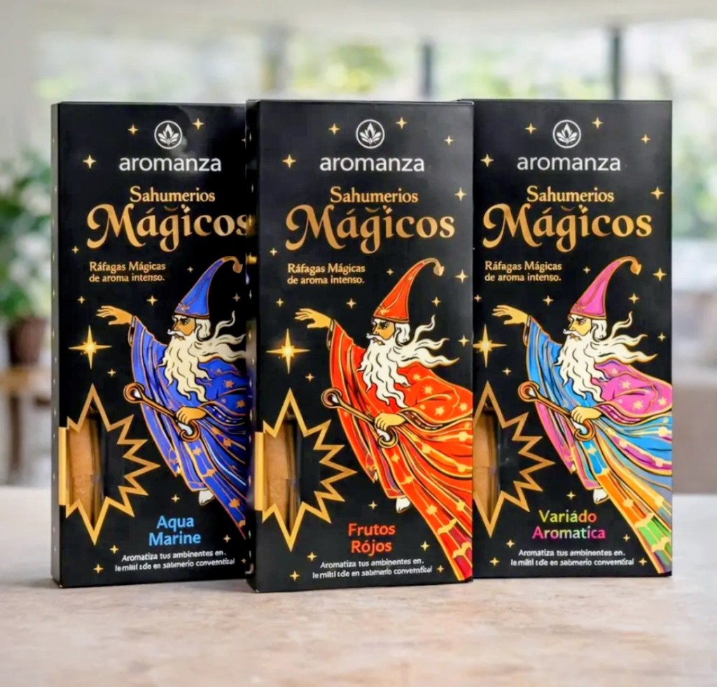 Sahumerios "MÁGICOS" Cortos.