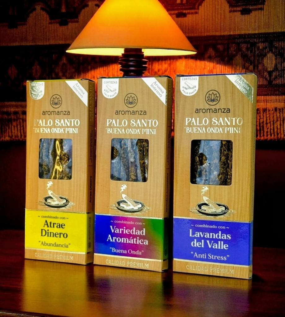 Sahumerios "PALO SANTO, BUENA ONDA MINI"
