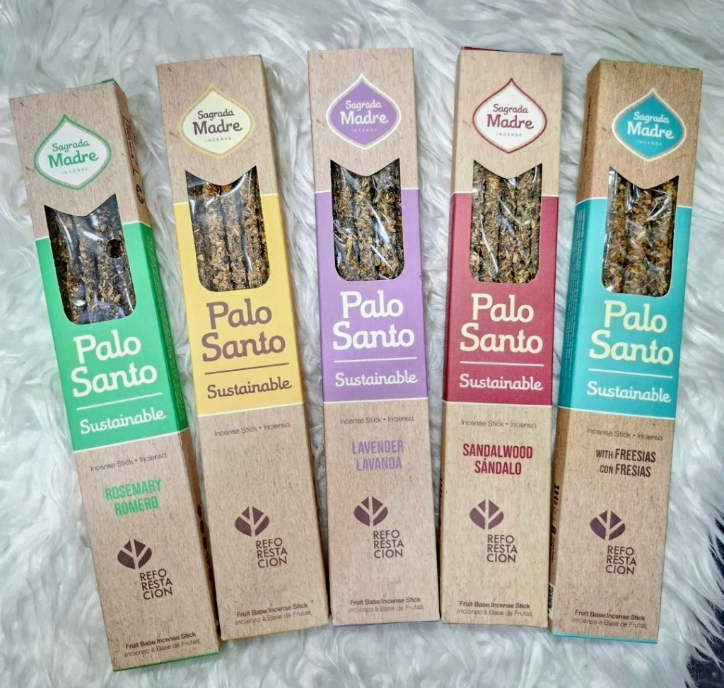 Sahumerios "PALO SANTO" Sustentable.