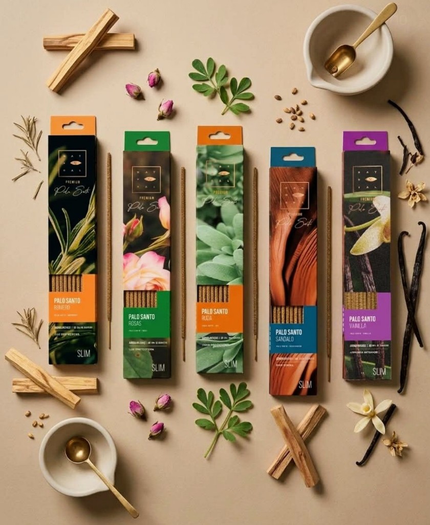 Sahumerios "NATURAL PREMIUM" Palo Santo Slim