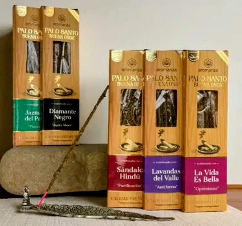 Sahumerios "PALO SANTO, BUENA ONDA"