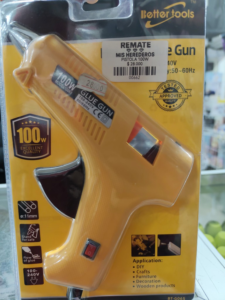 Pistola silicón 100w grande