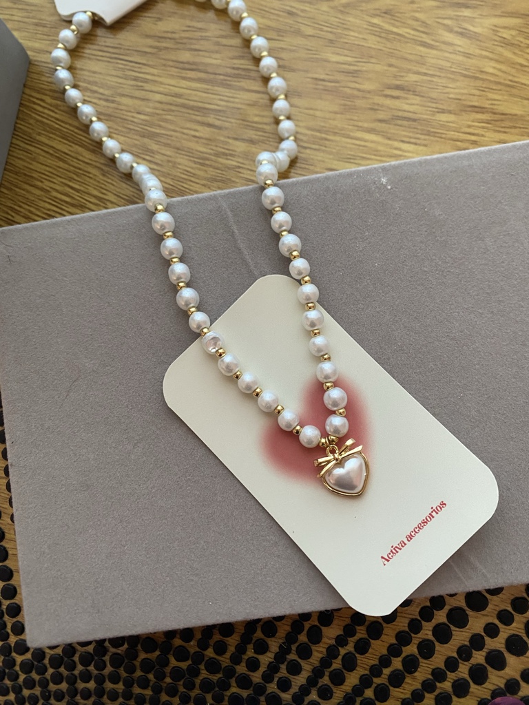 Collar perlas
