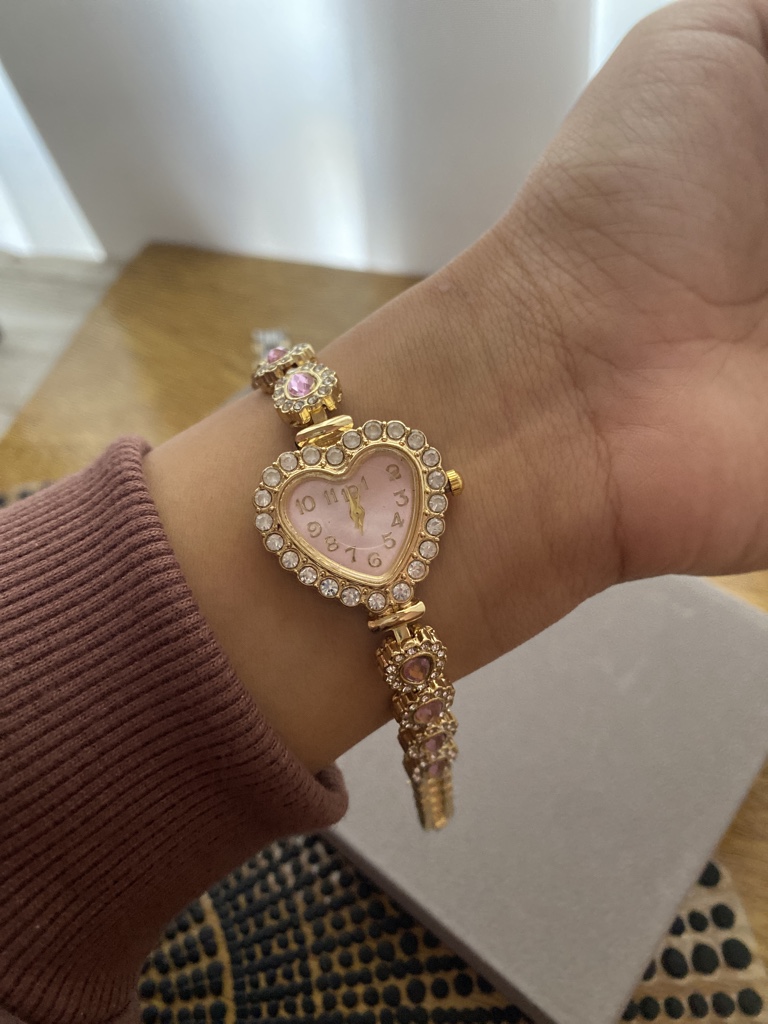 Caryno corazon rosa