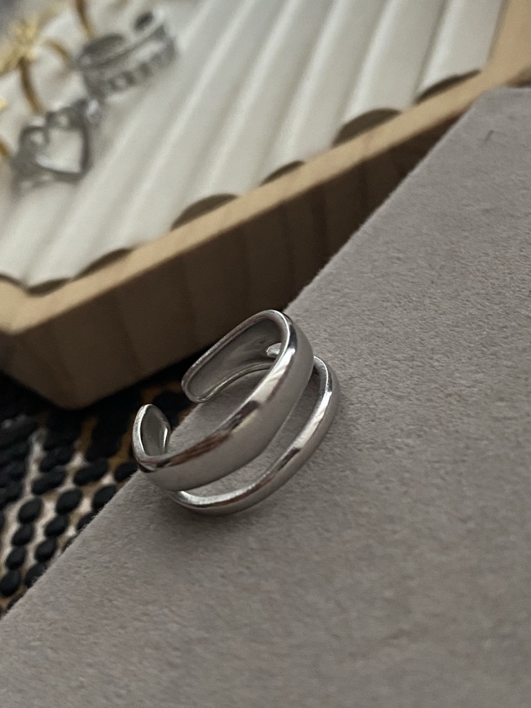 Anillo doble - regulable