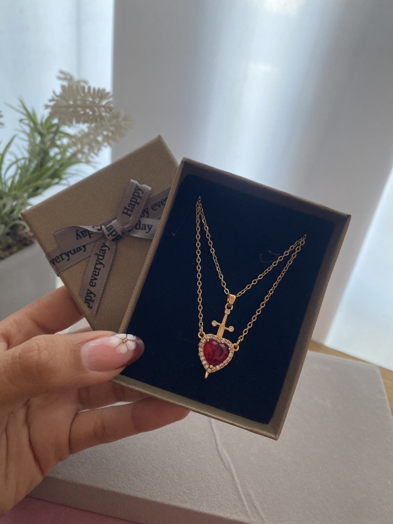 Cadenita estaca para compartir