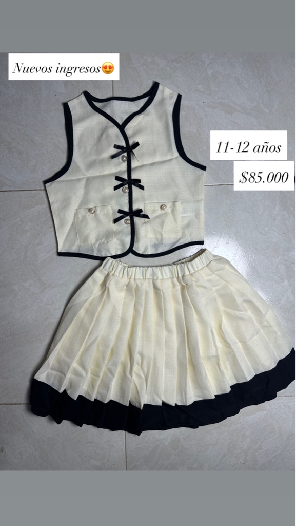 Conjunto niña 11Y