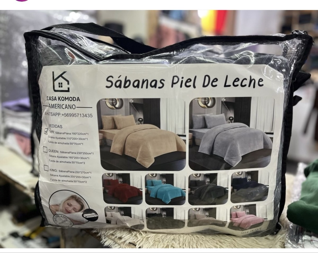 JUEGO DE SÁBANAS TWIN DE PLUSH