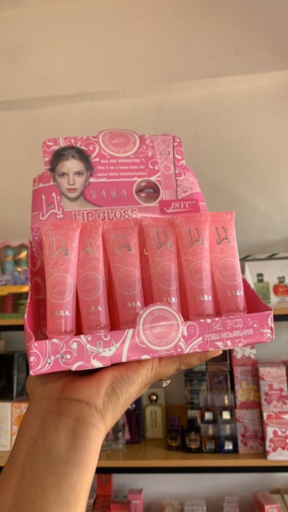 Yara lip gloss rosa