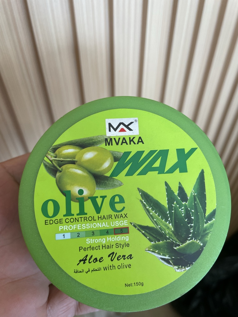 Cera de pelo oliva verde