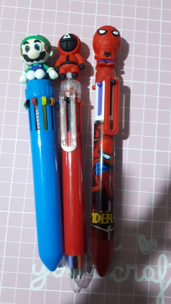 Lapicera varios colores