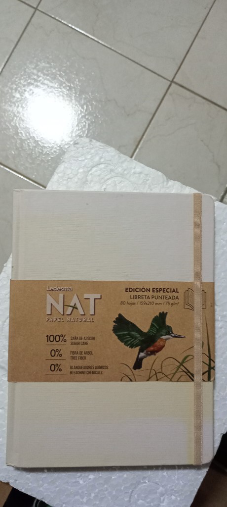 Ledesma NAT libreta puntada natural