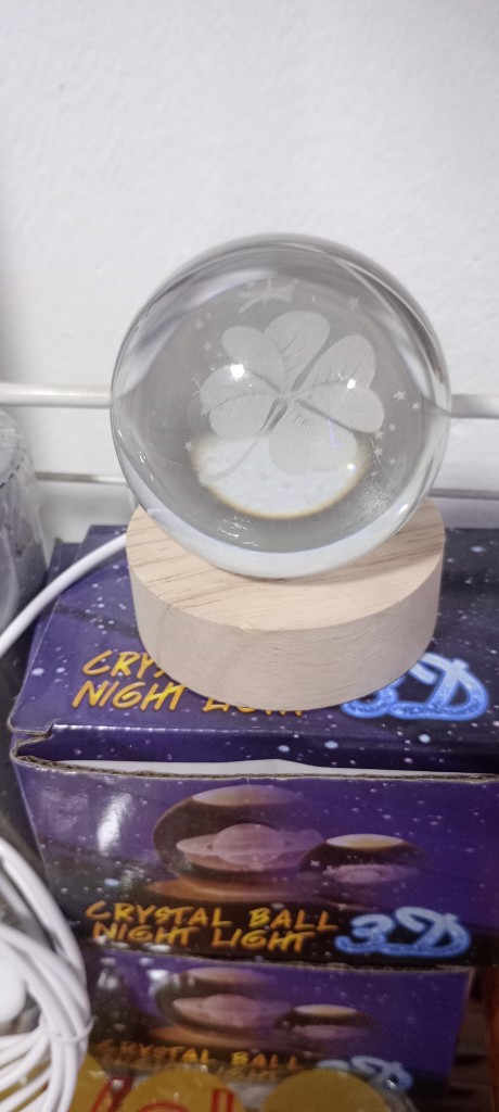 Crystal Ball luz nocturna