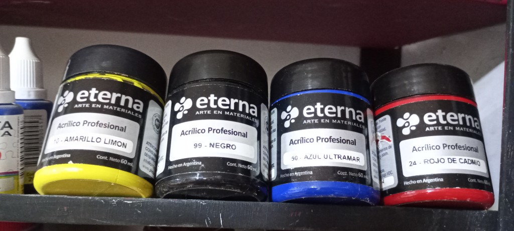 Eterna Acrilico Profesional colores