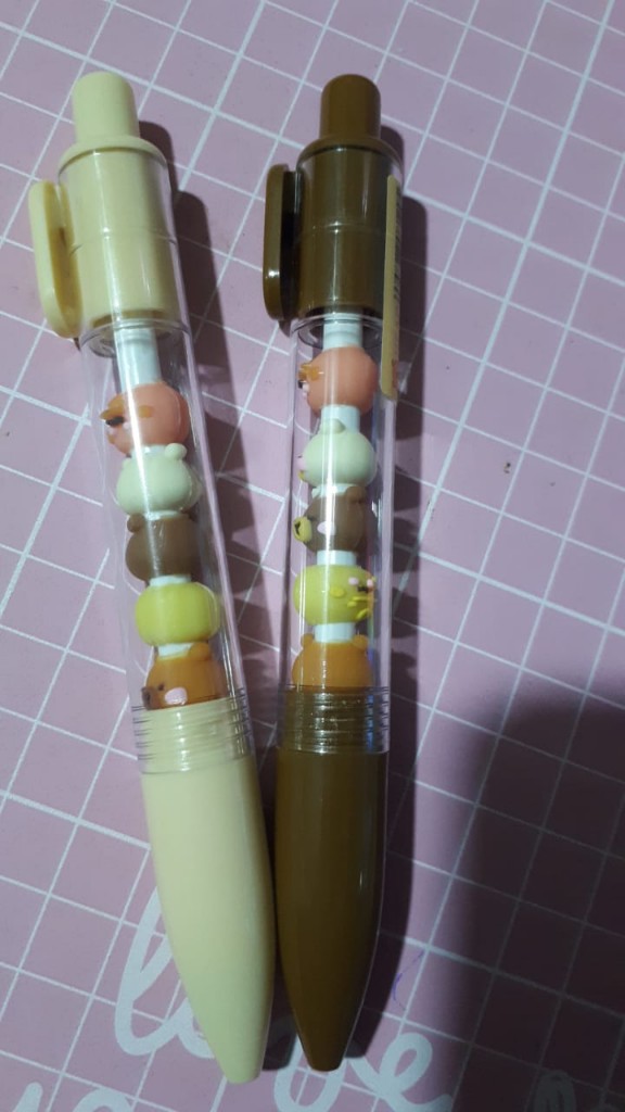 Lapicera animalitos pastel