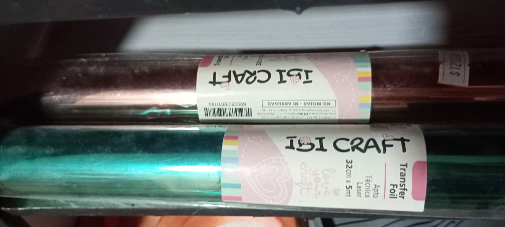 Isi Craft transfer foil verde