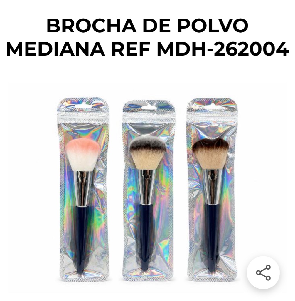 Brocha de polvo mediana