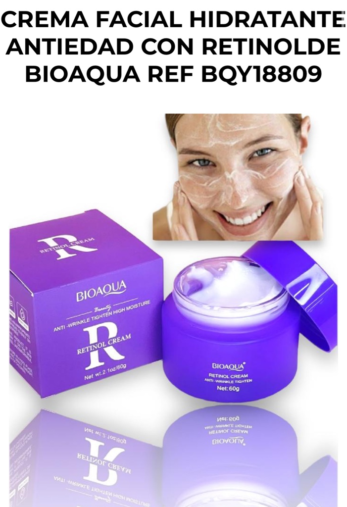 Bioaqua crema facial retinol