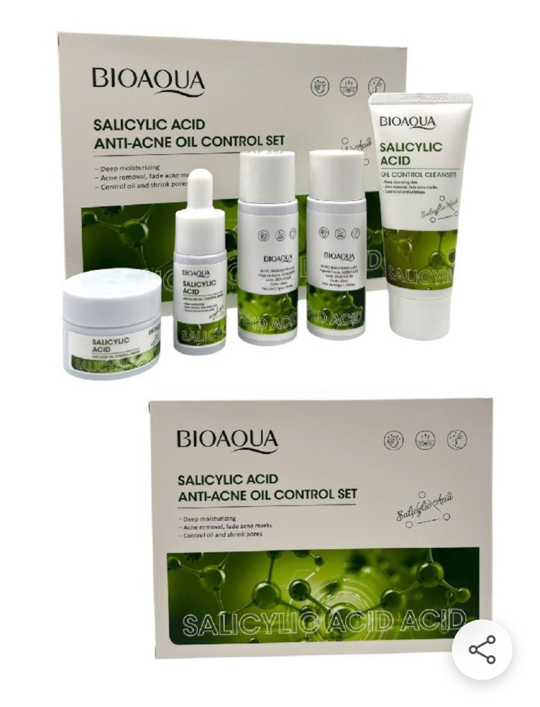 BIOAQUA set salicylic acid antiacne