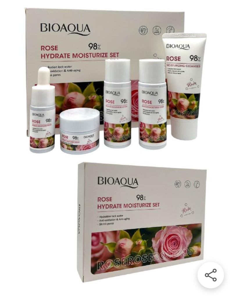 BIOAQUA Rose set hidratante