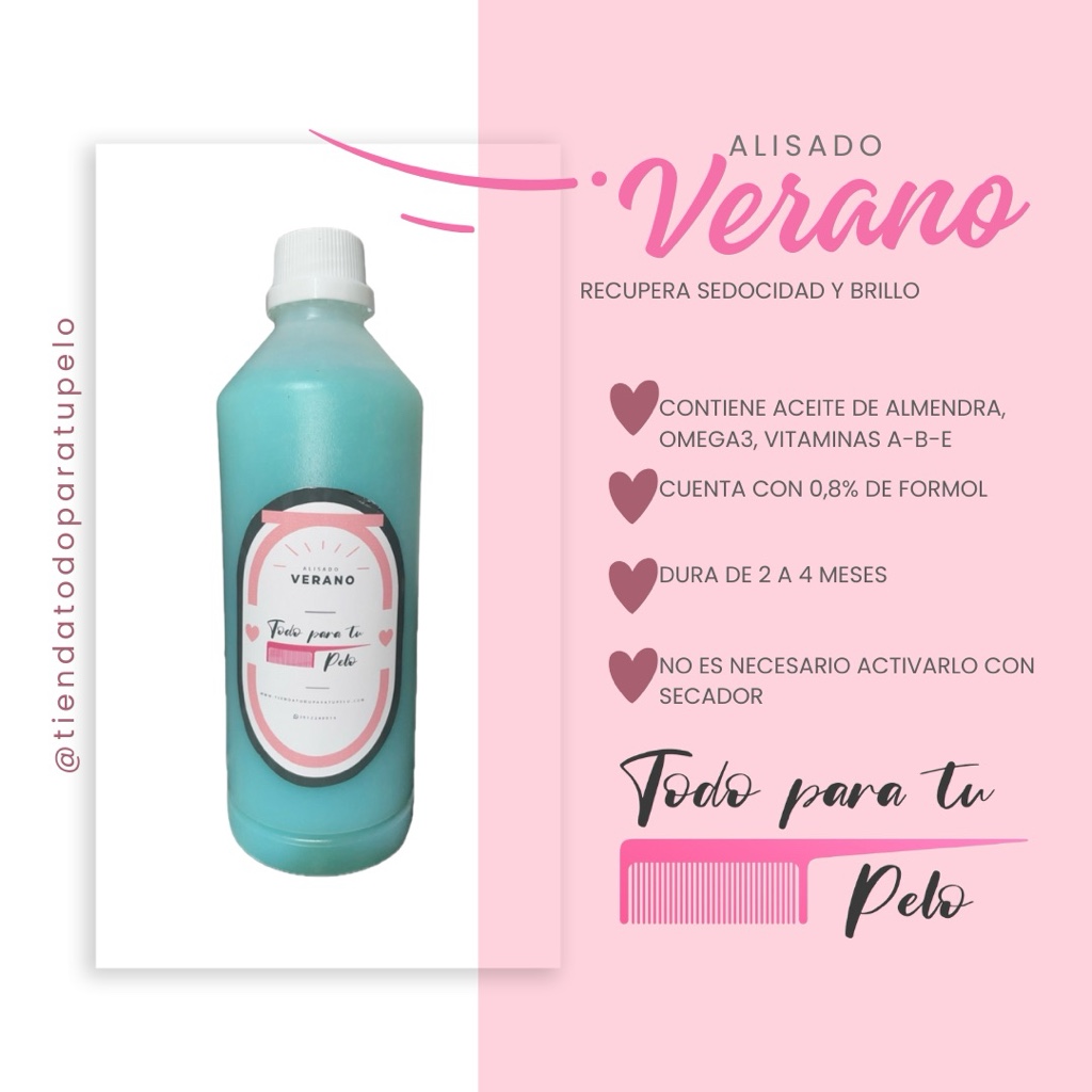 Alisado verano