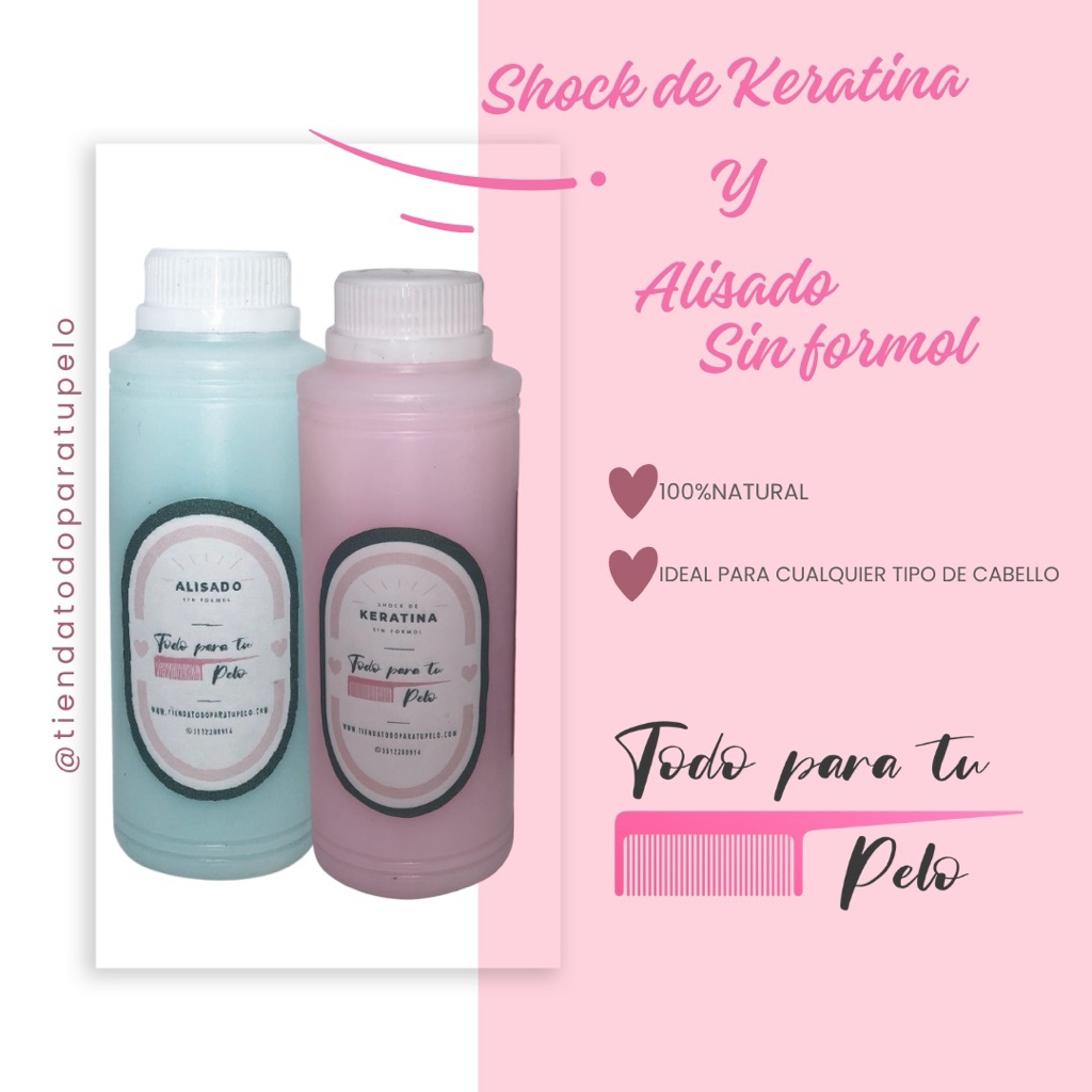 Shock de keratina sin formol