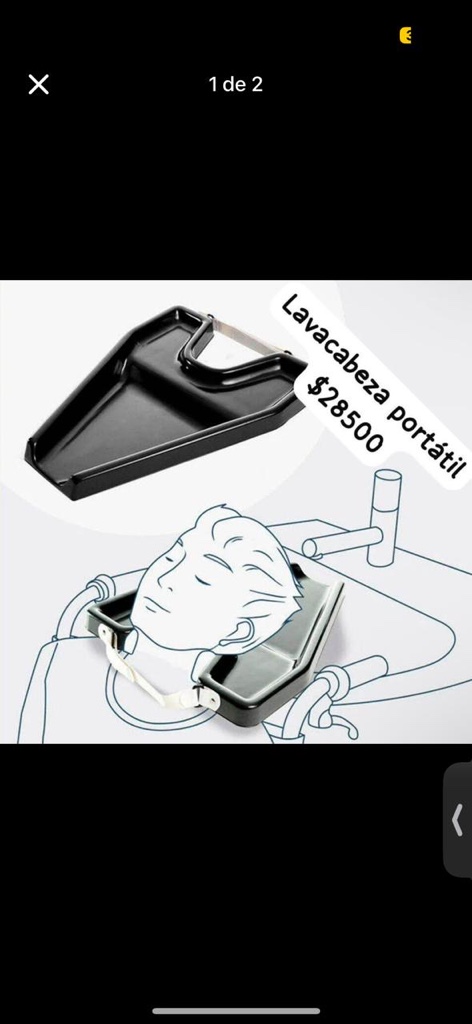 Lavacabeza portátil